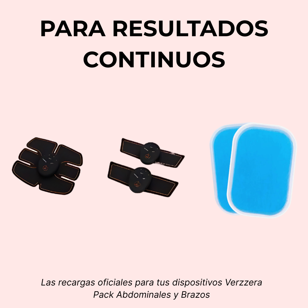 Parches Adhesivos Verzzera (Pack Abdominales y Brazos)